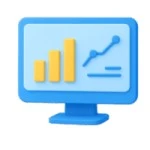 Custom dashboard design with data visualization and business insights